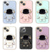 Galactic Bear TPU Phone Case with Stand