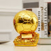 Customizable Soccer Golden Ball Trophy Award