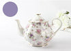 Elegant Floral Design Bone China Teapot - Perfect for Tea and Coffee Serving