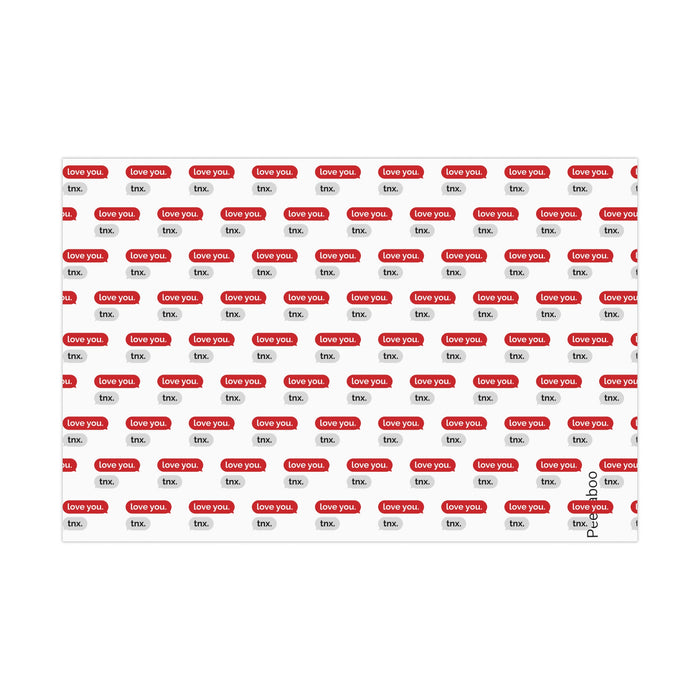 Valentine Luxe Eco-Friendly Gift Wrap Paper: Matte & Satin Finishes
