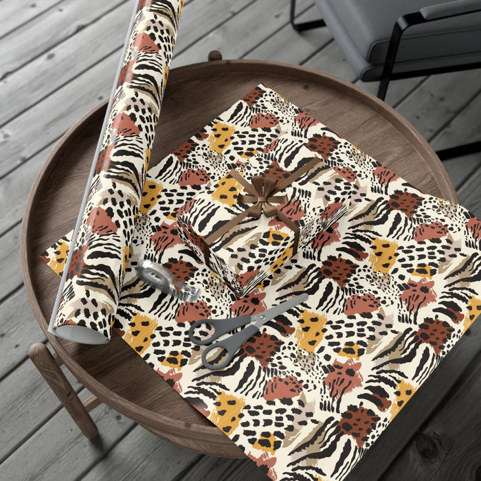 Animal Print Exquisite USA-Made Gift Wrap Paper