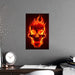 Skull Inferno Wall Art Collection - Sleek Matte Prints for Modern Home Styling