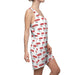 Chic Valentine's Day Women's All-Over Print Racerback Dress - Timeless Style