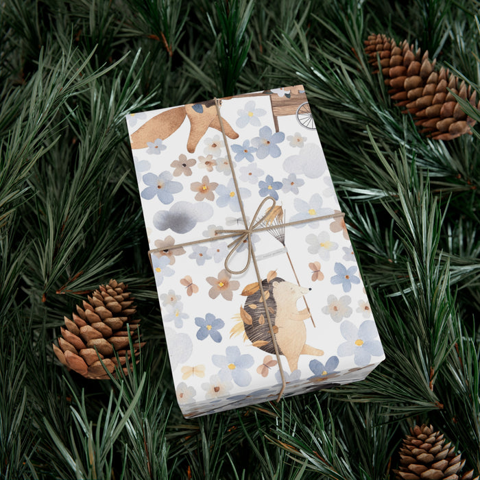 Cozy Bear- Exquisite USA-Made Gift Wrap Paper