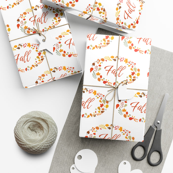 Fall - Exquisite USA-Made Gift Wrap Paper