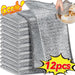 Magic Dual-Surface Cleaning Cloth Set - 12 Pieces of Advanced Fiber Technology