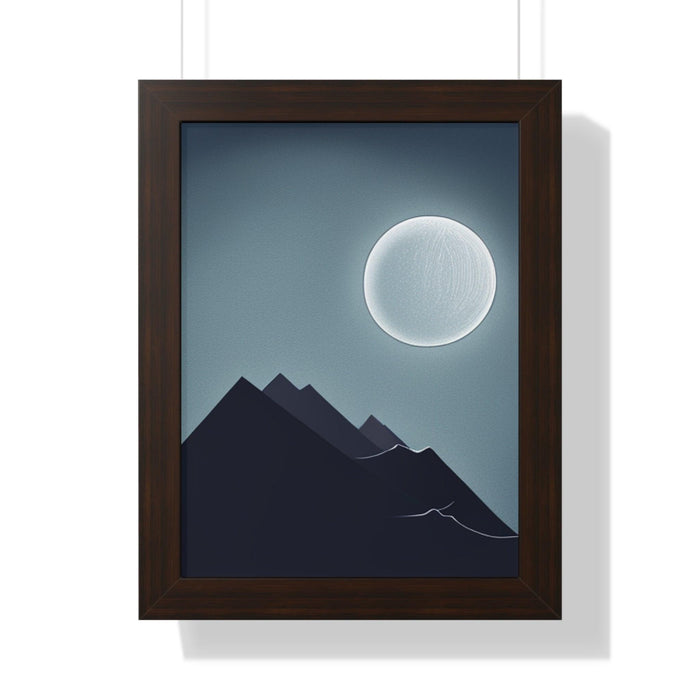Enchanted Evening Sky Sustainable Framed Wall Art Print