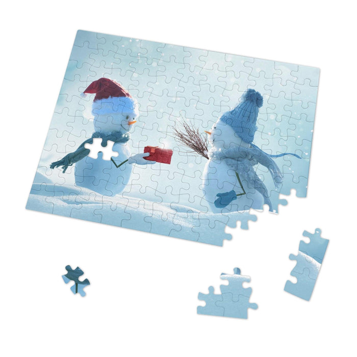 Festive Christmas Jigsaw Puzzle Set for Family Bonding and Cognitive Development