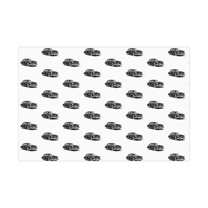 Peekaboo Classic Car Exquisite USA-Made Gift Wrap Paper