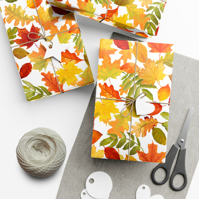 Fall season Exquisite USA-Made Gift Wrap Paper