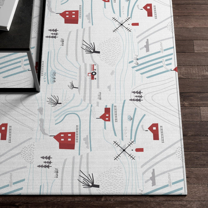 Christmas Kids Rug: Customized Plush Comfort for Safe and Chic Spaces