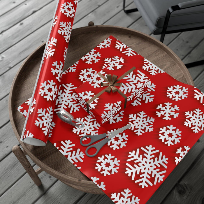 Elegant Customizable 3D Christmas Gift Wrap Set with Matte & Satin Finishes