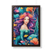 Enchanted Mermaid Retreat Vertical Wall Art - Artisan Designed by Maison d'Elite