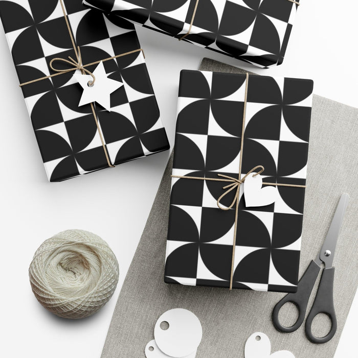 Elegant Sustainable Gift Wrapping Paper Collection: Matte & Satin Options in Various Dimensions