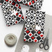 Eco-Friendly Luxury Chess Cells Gift Wrap - Minimalist Sustainable Packaging Made in the USA