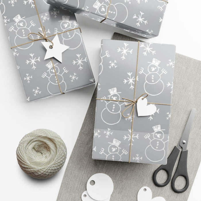 Elegant Christmas Gift Wrap Set with Matte & Satin Finishes