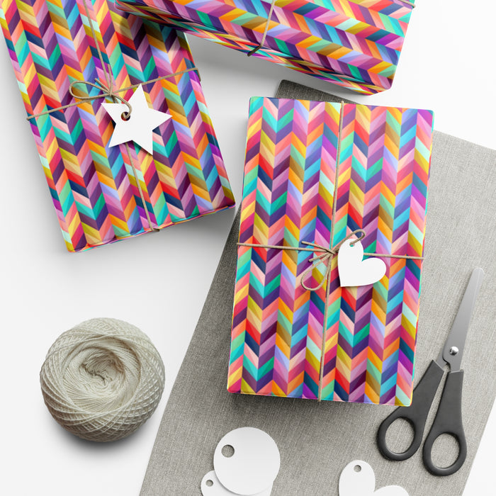 Eco-Friendly USA-Made Wrapping Paper Set for Stylish Gift Giving