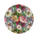 Elite Vintage Round Rug - Vibrant Graphic Designs, Polyester Chenille Blend