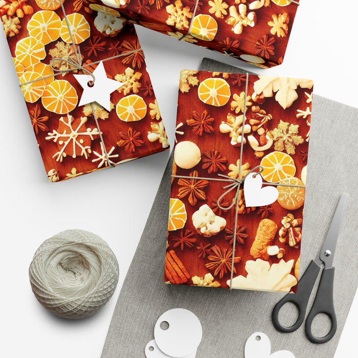 Luxurious USA-Made Christmas Gift Wrap Set with Elegant Matte & Satin Finishes