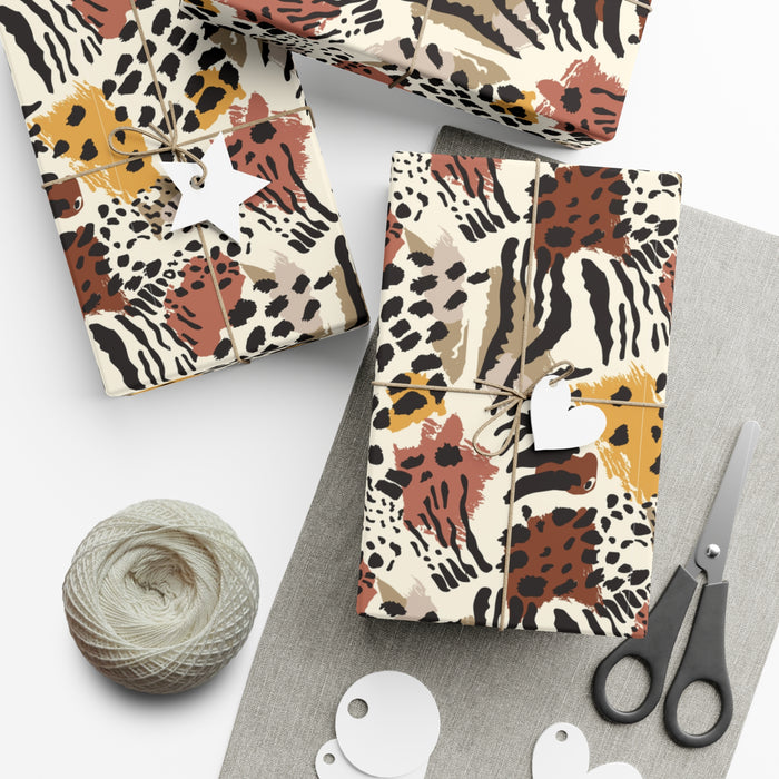 Animal Print Exquisite USA-Made Gift Wrap Paper