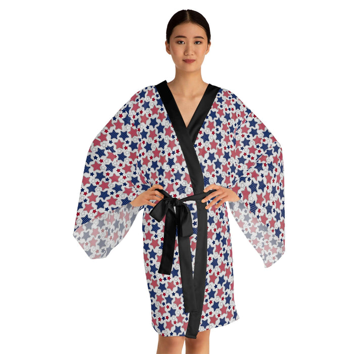 Liberty Blossom Bell Sleeve Kimono Wrap