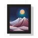 Celestial Night Sky Framed Art Print - Sustainable Elegance for Your Home