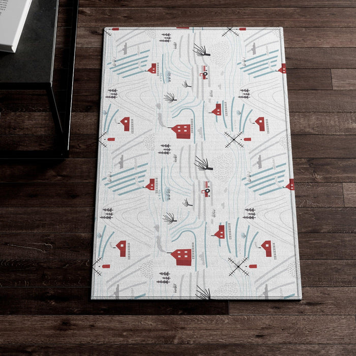 Christmas Kids Rug: Customized Plush Comfort for Safe and Chic Spaces