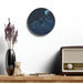 Mountain Majesty Landscape Wall Clock with Vibrant Prints and Luxurious Craftsmanship
