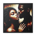 Elegant Matte Love Story Wall Art with Sustainable Materials