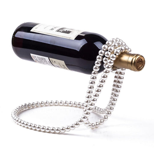 Elegant Pearl Wine Holder: A Touch of Luxury for Your Home Decor