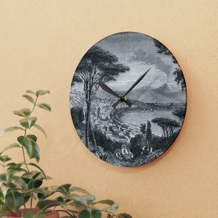Vibrant Acrylic Wall Clocks - Contemporary Designs, Multiple Sizes | Effortless Wall Mounting, Durable Material