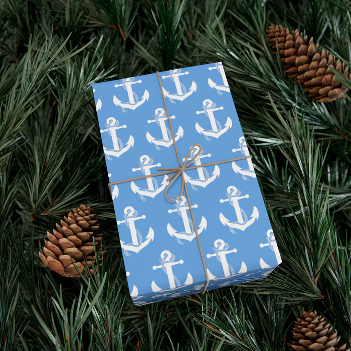 Nautical Elegance Gift Wrap Set - Elevate Your Gift Presentation Style