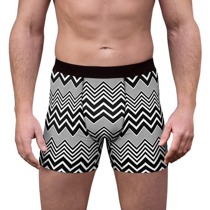 Très Fancy Geometric Men's Boxer Briefs