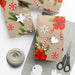 Elegant 3D Christmas Wrapping Paper Set - Customizable Matte & Satin Finishes, Handcrafted in the USA