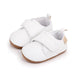 Newborn Baby Shoes Baby Boy Girl Shoes Classic Leather Rubber Sole Anti-slip