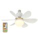 Modern LED Ceiling Fan with Remote Control and Adjustable Lighting for Contemporary Spaces