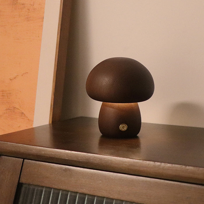 Mushroom Glow: Touch LED Night Light 🕯️✨