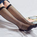 Chic Black Fishnet Long Tube Socks - Essential Summer Fashion Accessory for Women