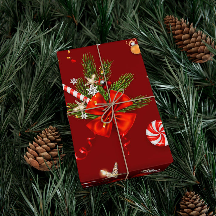 Elite Christmas 3D Wrapping Paper Set - Handmade with Elegance in the USA