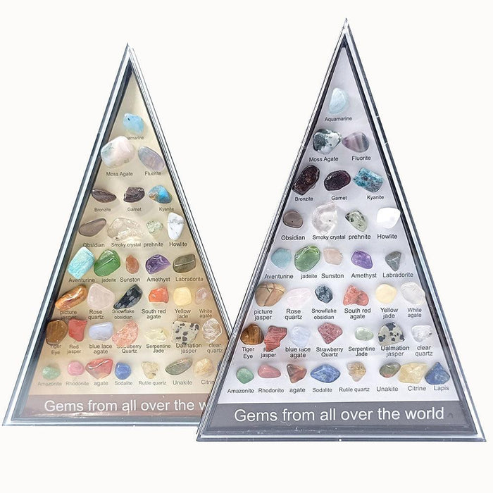 Exquisite Crystal Healing Stone Collection - 36 Distinct Polished Specimens