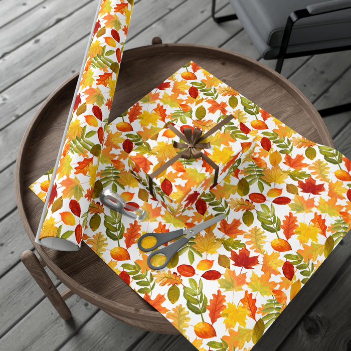 Fall season Exquisite USA-Made Gift Wrap Paper