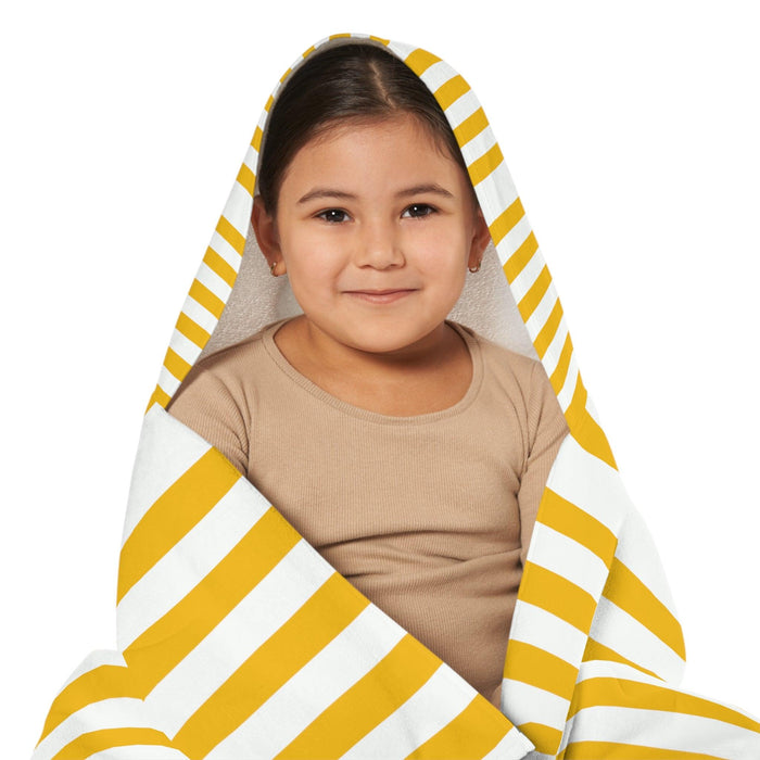 Sunbeam Children's Playful Hooded Towel: Soft Comfort in Fun Designs