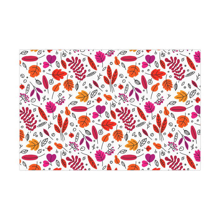 Fall season Exquisite USA-Made Gift Wrap Paper