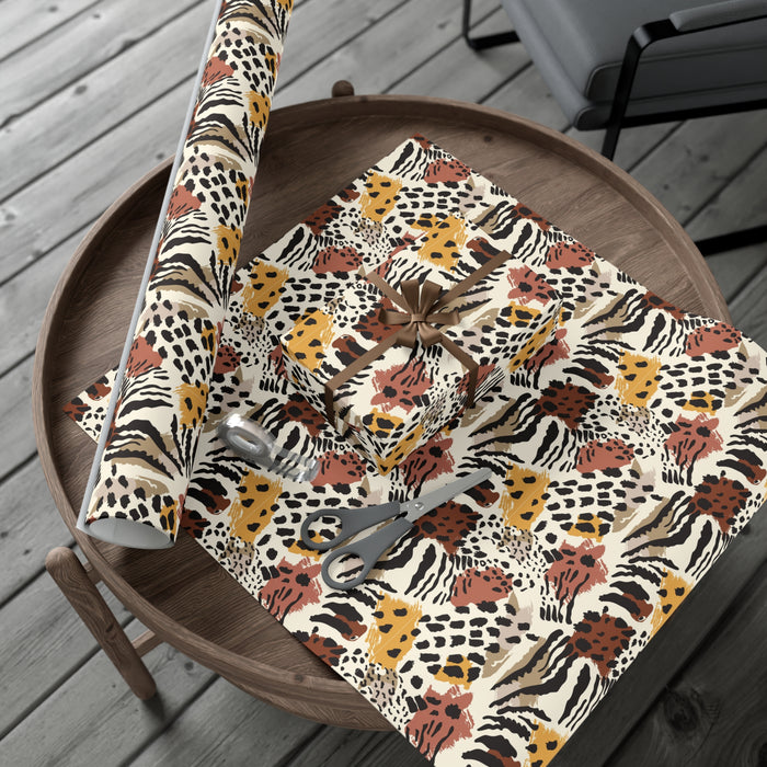 Animal Print Exquisite USA-Made Gift Wrap Paper