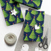 Elegant 3D Christmas Gift Wrap Set Made in the USA