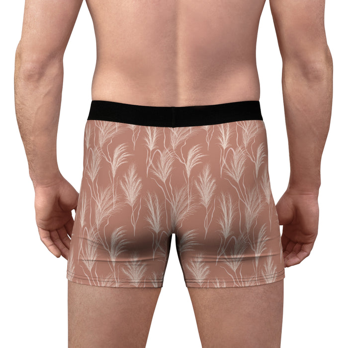 Stylish Chocolate Brown Men's Boxer Briefs