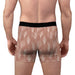 Stylish Chocolate Brown Men's Boxer Briefs