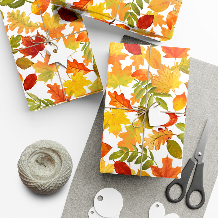 Fall season Exquisite USA-Made Gift Wrap Paper