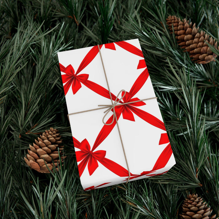 3D Christmas Gift Wrap Set: Customizable Matte & Satin Finishes - USA Made Luxury Option