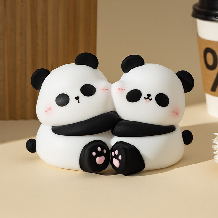 Panda Cuddle LED Night Light for Desk Decor